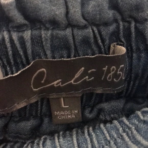 CALI 1850’ CHAMBRAY SKIRT. SIZE L - Picture 5 of 10